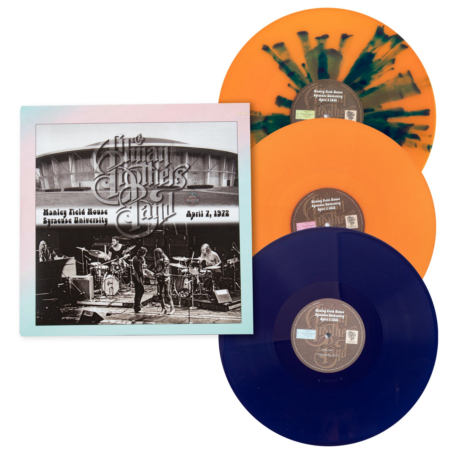 Allman Brothers Band Manley Field House Syracuse University, April 7, 1972