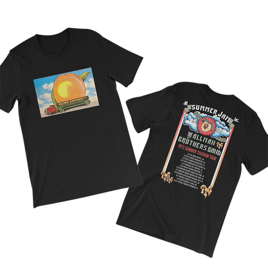 ABB Eat A Peach 73 Summer Tour  Tee (BLACK)