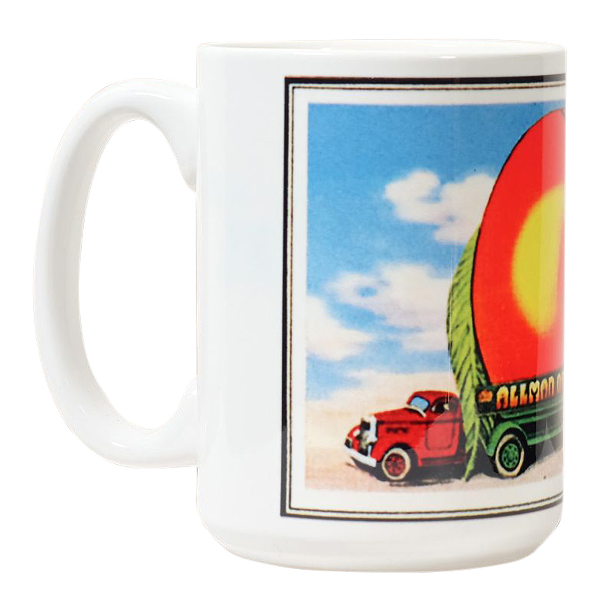 Allman Brothers EAT A PEACH Coffee Mug