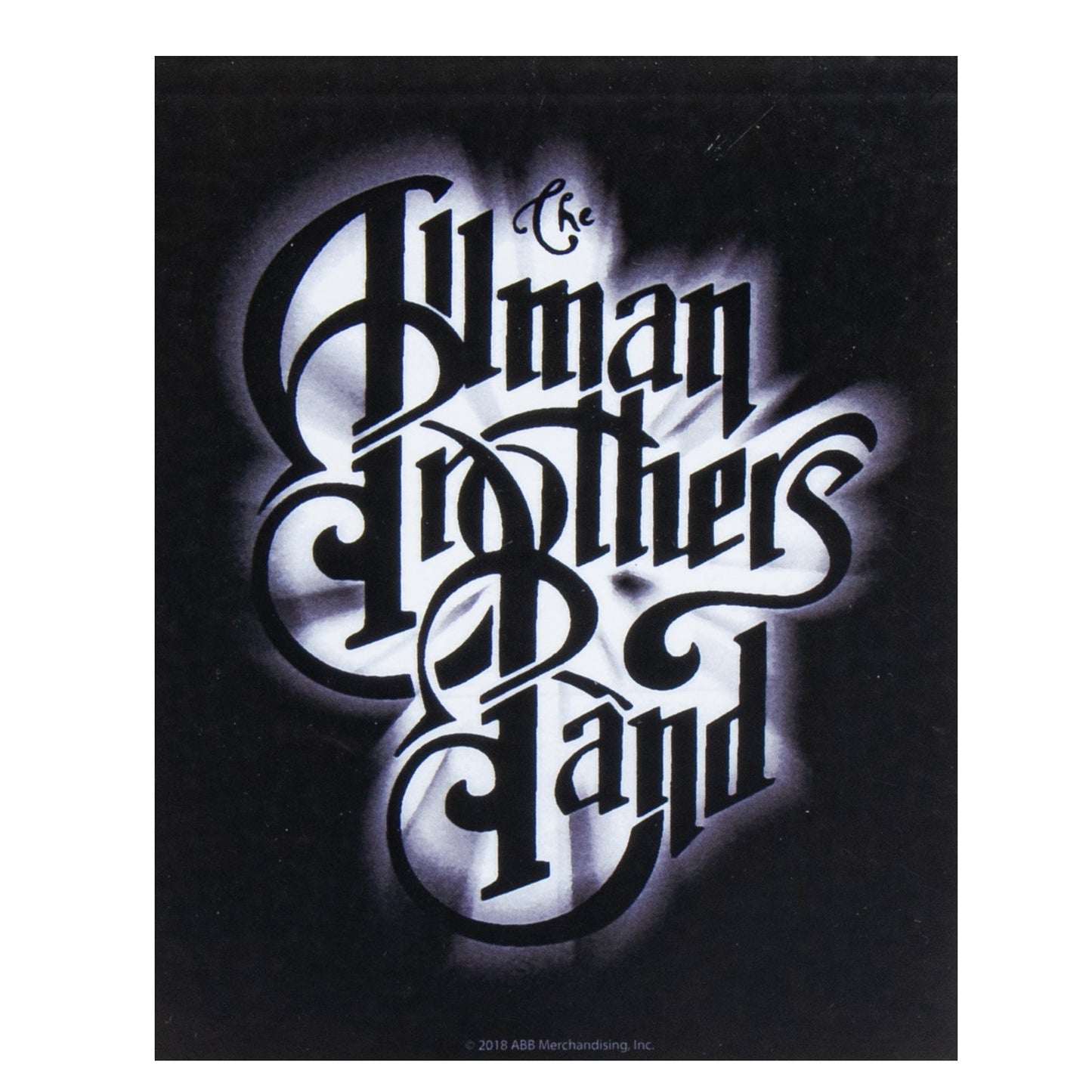Stacked Logo Black Sticker