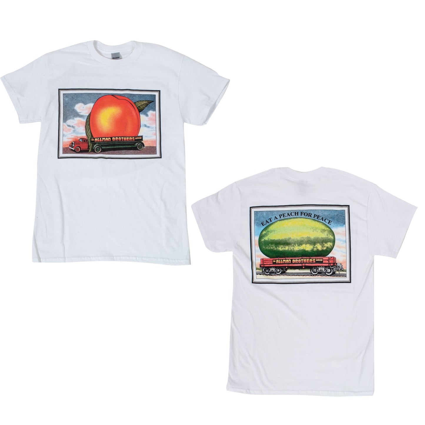 Allman Brothers EAT A PEACH Album Art Tee