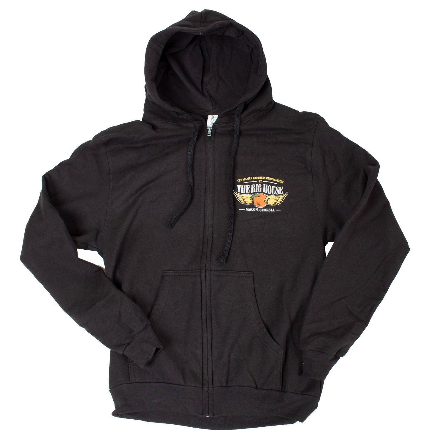 Big House Winged Peach Zip Up Hoodie
