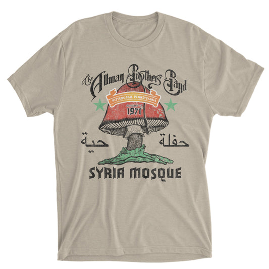 Allman Brothers Pittsburgh 1971 Tee