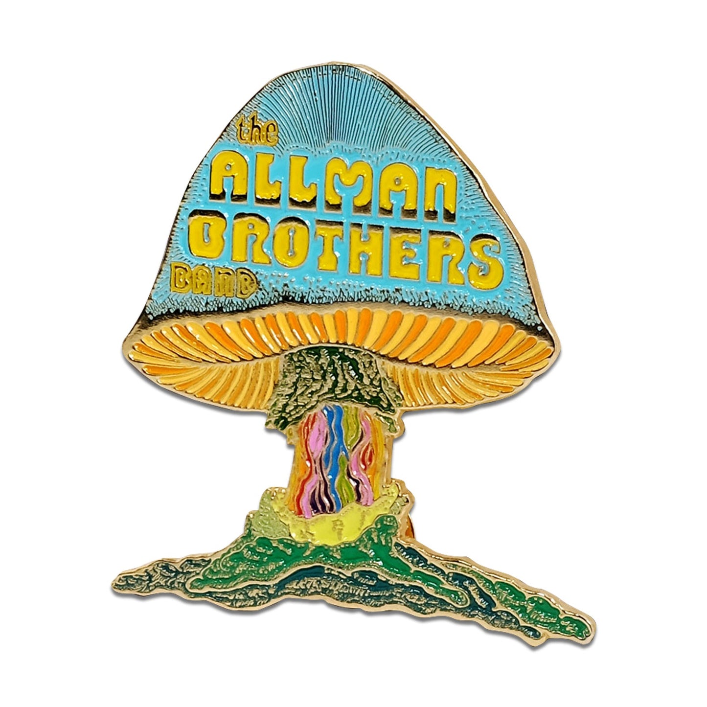 Allman Brothers Band SHROOM Die Cast Enamel Pin Success