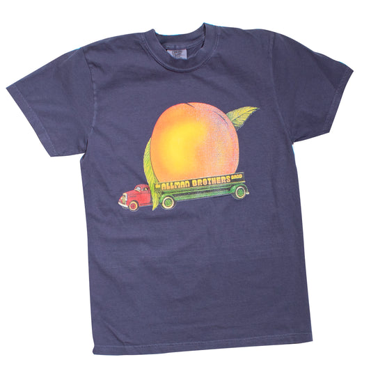 Allman Brothers Band Denim Blue Peach Tee