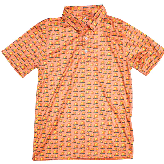 ABB All Over Print Golf Shirt