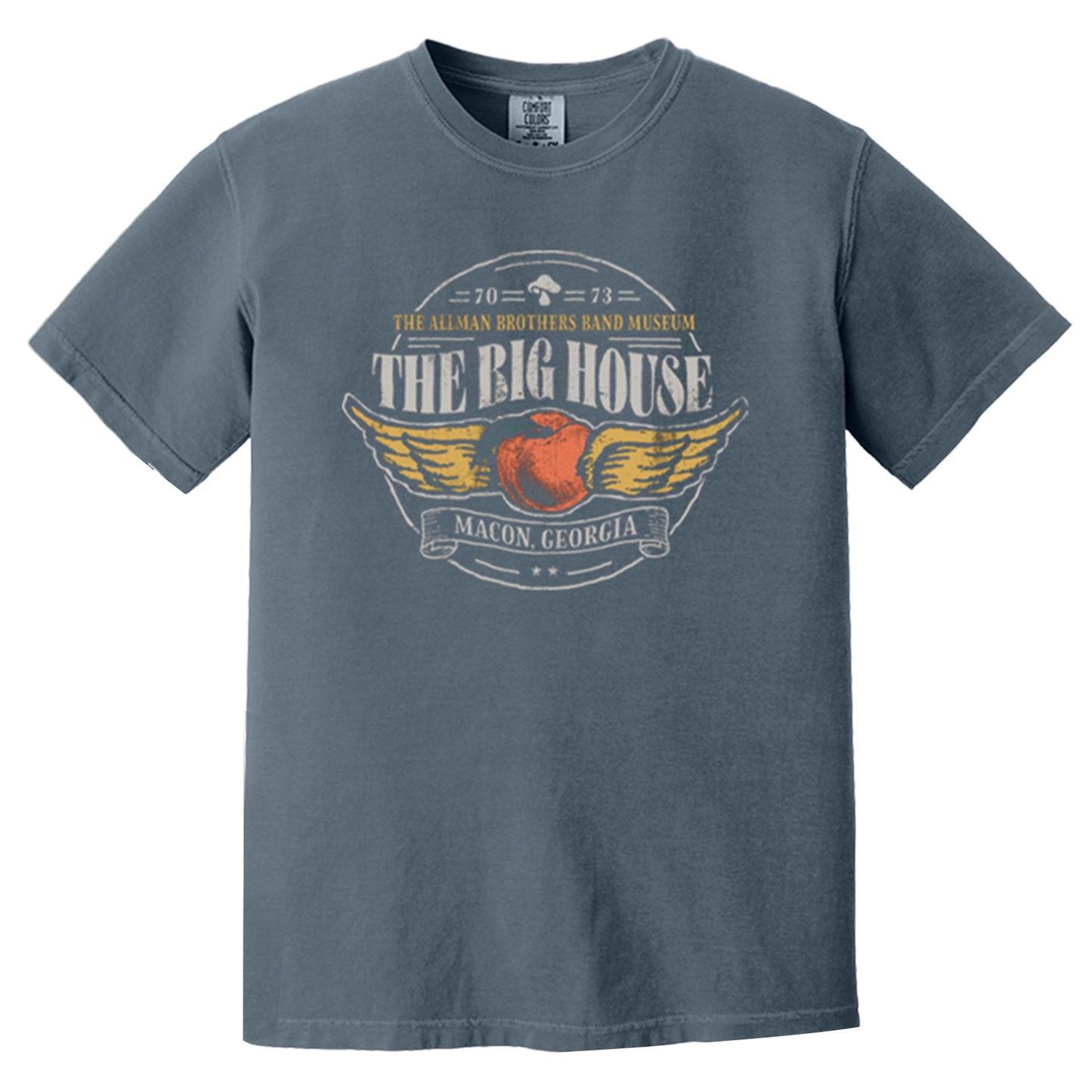The Big House Museum Winged Peach Tee