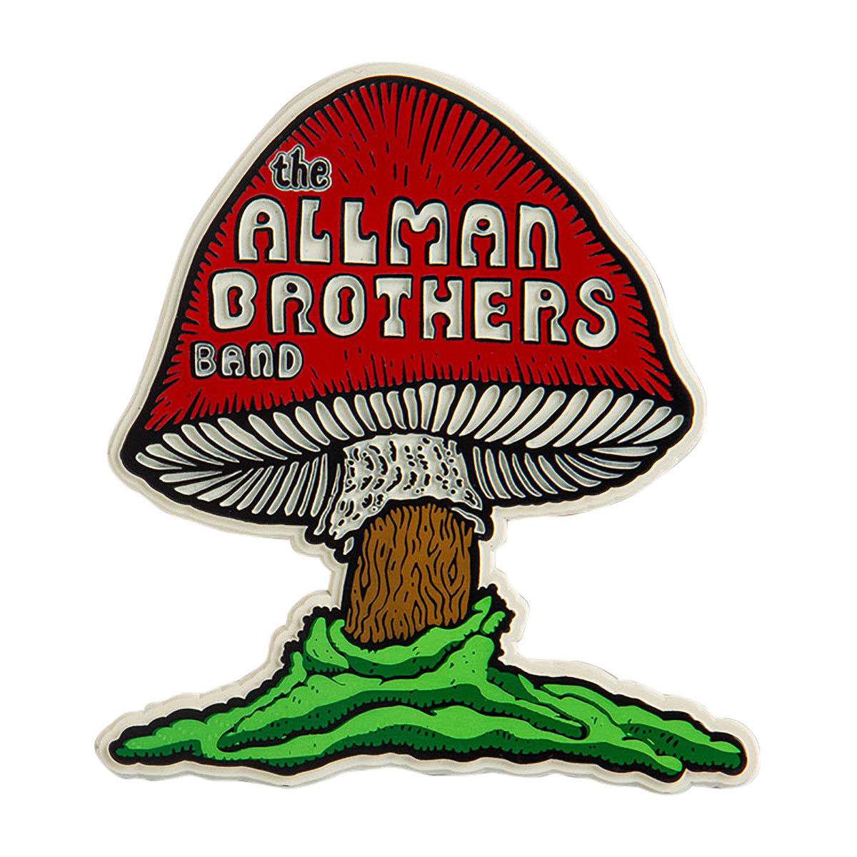 Allman Brothers Band Mushroom Magnet