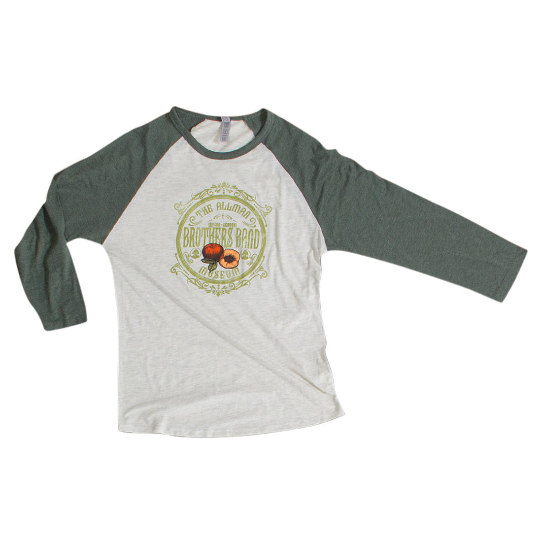 ABB/Big House Museum Peach Raglan – Allman Brothers Band