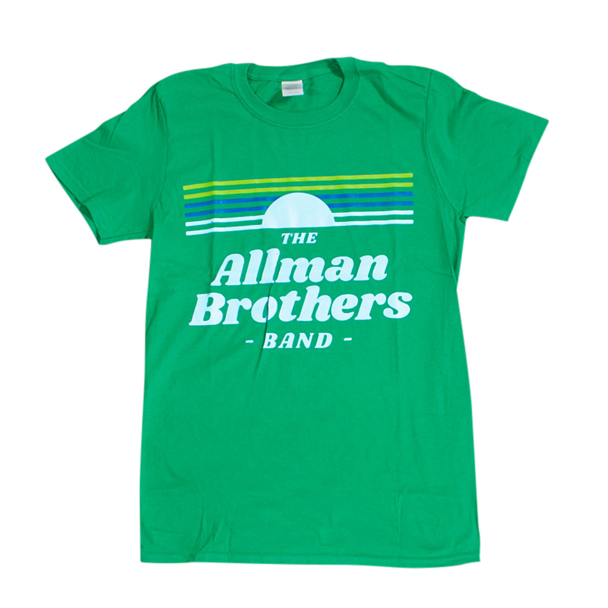 Allman Brothers Band Green Retro