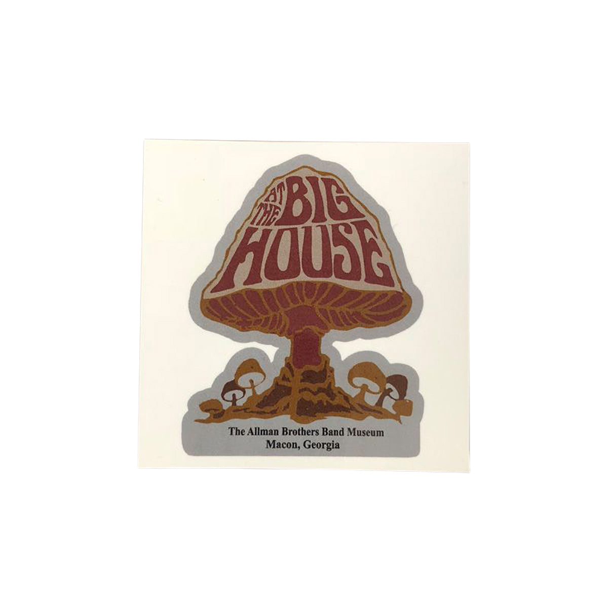 Allman Brothers Mushroom Magnet Small