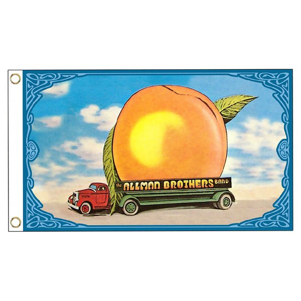 EAT A PEACH 3' x 5' double sided Flag – Allman Brothers Band