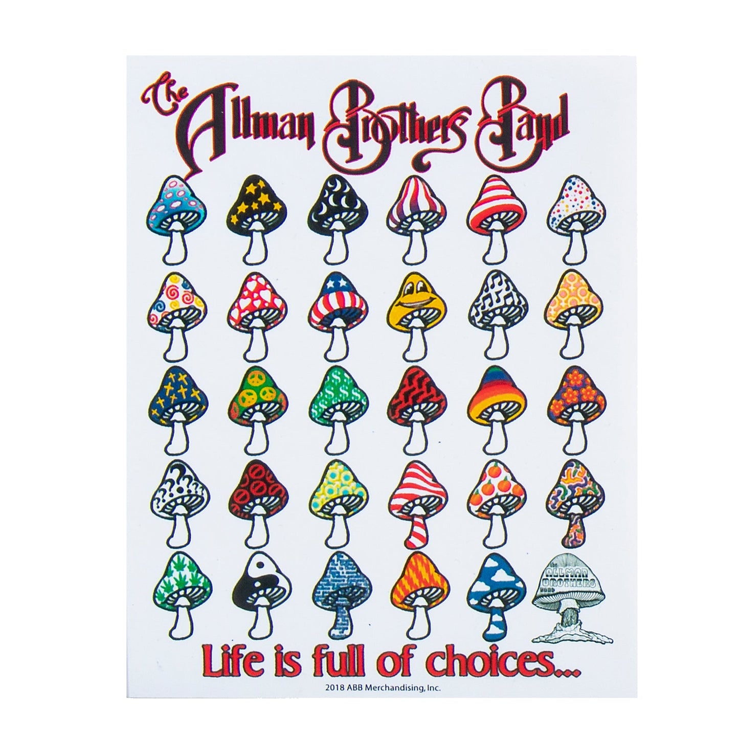 Full of Choices Sticker