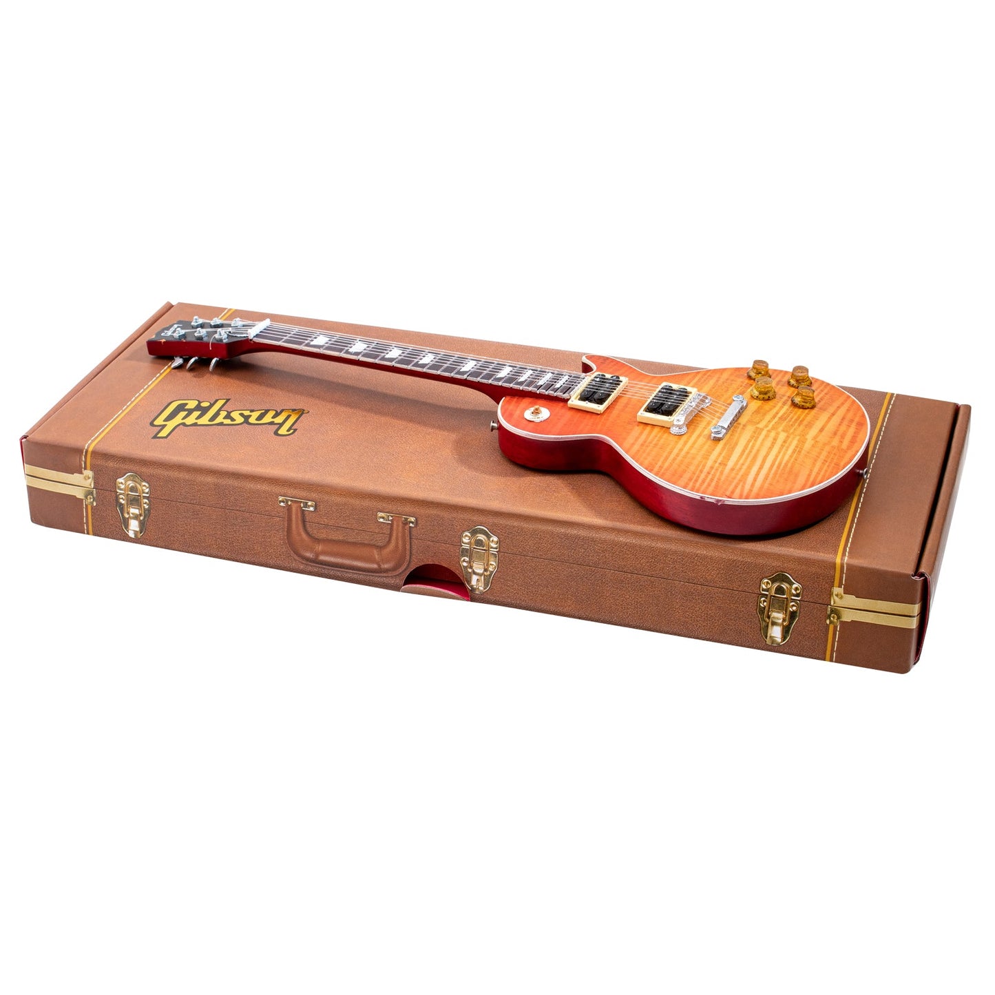 Gibson 1959 Les Paul Duane Allman Cherry Sunburst 1.4 Scale Mini Guitar Model