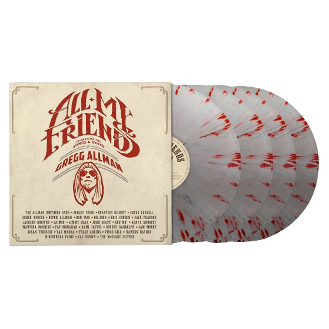All My Friends: Celebrating The Songs & Voice Of Gregg Allman 4 LP Box Set - Iron and Blood