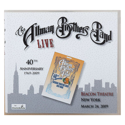 The Allman Brothers 40th Beacon NYC March 24 2009 CD