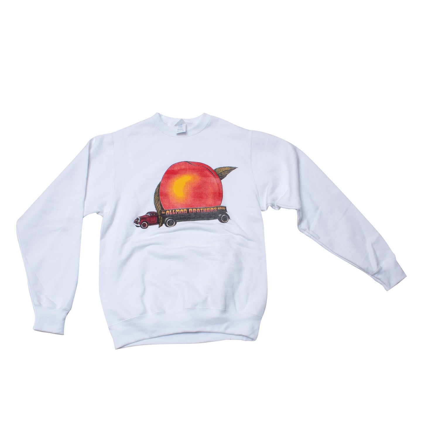 Eat A Peach Sweatshirt White