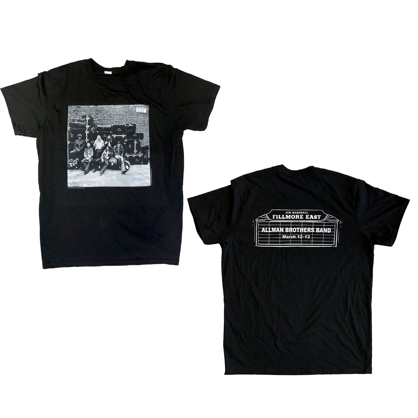 Allman Brothers Band Fillmore East Tee