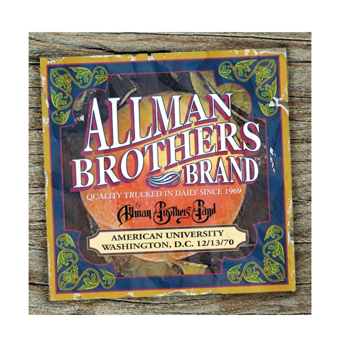 ALLMAN BROTHERS AMERICAN UNIVERSITY WASHINGTON, D.C. CD